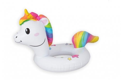Heless Puppenschwimmring Einhorn - Schwimmreifen für Babypuppen 35-45 cm