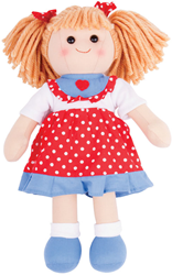 Bigjigs Emily Puppe Medium
