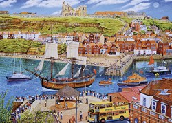Gibsons Puzzle Endeavour Whitby - 1000 Teile Landschaft Puzzle