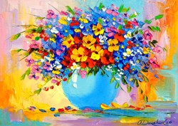 Enjoy Puzzle Blumenstrauß Puzzle 1000 Teile Erwachsene Blumenmotiv