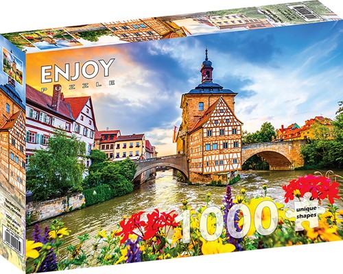 Enjoy Puzzle Bamberger Altstadt, Deutschland - 1000 Teile-2