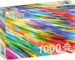 Enjoy Puzzle Puzzle Chromatic Geschwindigkeit - 1000 Teile bunt