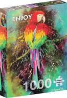 Enjoy Puzzle Bunter Papagei - 1000 Teile-2