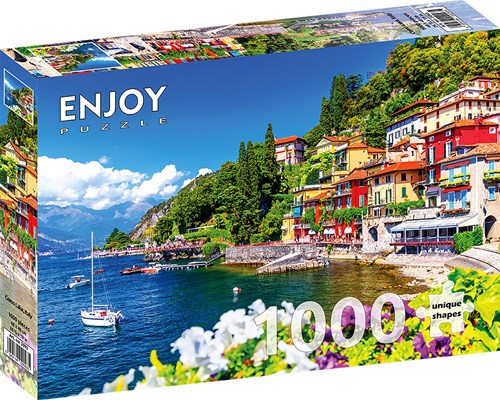 Enjoy Puzzle Puzzle Comer See Italien - 1000 Teile Puzzle-2