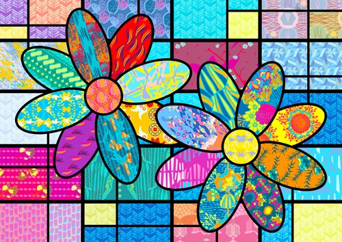 Enjoy Puzzle Designmuster 3 - 1000 Teile