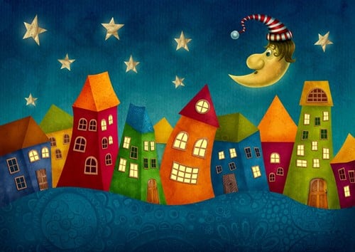 Enjoy Puzzle Fantasy Colorful Houses - 1000 Teile