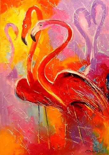Enjoy Puzzle Flamingo - 1000 Teile