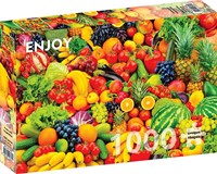 Enjoy Puzzle Obst und Gemüse - 1000 Teile-2
