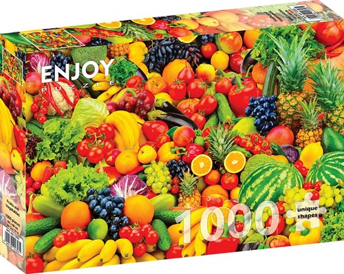 Enjoy Puzzle Obst und Gemüse - 1000 Teile-2