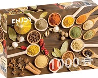 Enjoy Puzzle Indische Gewürze - 1000 Teile-2