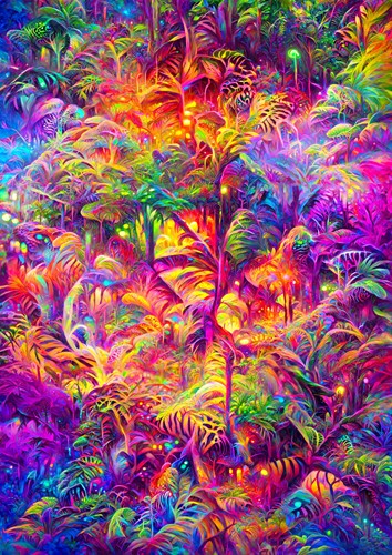 Enjoy Puzzle Jungle Tapestry - 1000 Teile