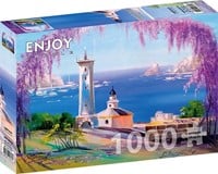 Enjoy Puzzle Leuchtturm - 1000 Teile-2