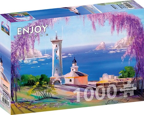 Enjoy Puzzle Leuchtturm - 1000 Teile-2