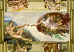 Enjoy Puzzle Puzzle Michelangelo Buonarroti Die Erschaffung Adams 1000 Teile