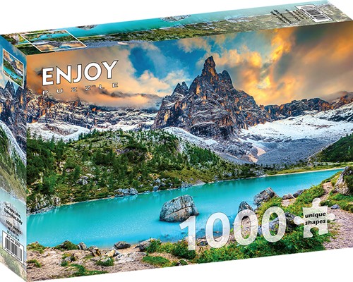 Enjoy Puzzle Sorapissee, Dolomiten, Italien - 1000 Teile-2