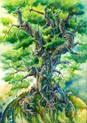 Enjoy Puzzle Puzzle Tree of Life - 1000 Teile bunt Naturmotiv