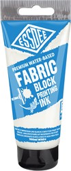 Essdee Textilfarbe Weiß 100ml - Blockdruckfarbe für Stoff und Hobby