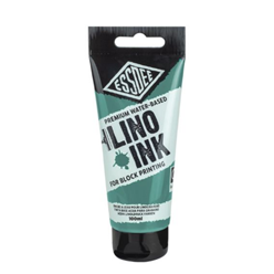 Essdee Lino Tinte Viridian 100ml - Blockdruckfarbe für Kinder