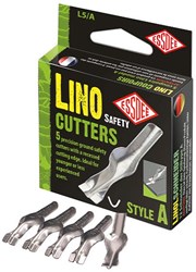 Essdee Lino Sicherheitsmesser Set - 5 Stück für Kinder und Anfänger