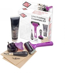 Essdee linodruck essentials kit - kreatives starterset für block printing