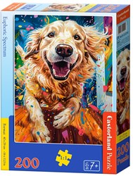Castorland Puzzle Euphoric Spectrum - bunte Puzzle 200 Teile