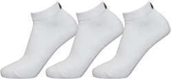 Exceptio Sports Trainer Socken weiß 3 Paar nachhaltiger Komfort