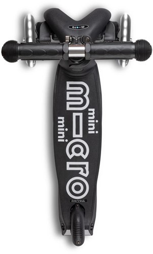 Mini Micro Scooter Deluxe ECO Schwarz LED-2