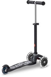 Mini Micro Scooter Deluxe ECO Schwarz LED
