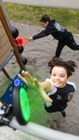 Megaform Spielzeug Klemme PUSH Puck für Light-Up Reaction Pod schwarz-2