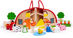 Bigjigs Mini-Bauernhof-Spielset