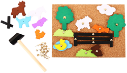 Bigjigs Bauernhof Pin-a-Shape