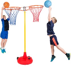 Spordas Basketballkorb Set Back-To-Back Goals für Big Red Base