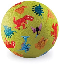 Crocodile Creek Spielball Dinosaurier grün 18cm für Kinder
