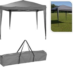 Partyzelt faltbar 300x250cm grau Gartenfest faltbar