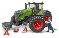 Bruder Fendt Traktor 1050 Vario Spielzeug mit Spielfigur und Zubehör-3