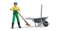Bruder 62610 - Figurenset Landwirt mit Zubehör-3