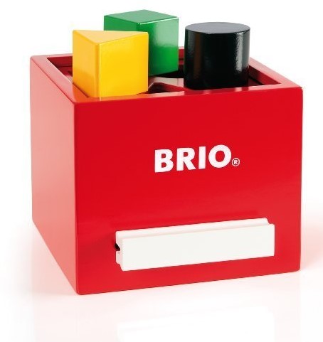 Brio Holz Lernspiel Rote Sortier-Box 30148
