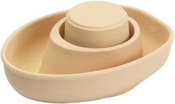 PlanToys Holzspielzeug Kautschuk-Cabrio-Boot-Pastellgrün
