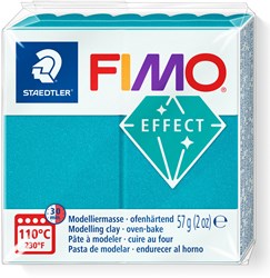 Fimo Modelliermasse metallic türkis 57g - ofenhärtende Knete kreativ
