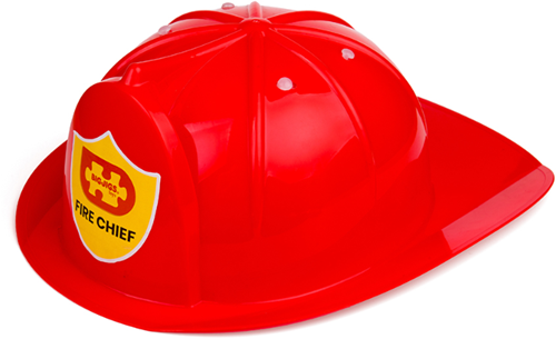 BigJigs Feuerwehrhelm Spielzeug - Verstellbarer Kinderhelm 49cm-55cm-3