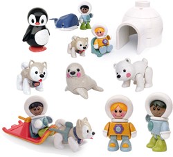 Tolo Spielzeug Polar Set - First Friends Polarabenteuer für Kinder