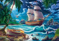 Castorland Puzzle Legespiel Erste Nacht auf Neuland - 1500 Teile