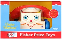 Classic Chatter Telefon Retro Spielzeug Fisher Price Kleinkindtelefon