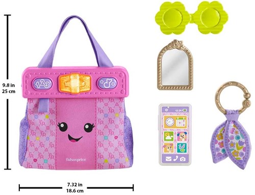 FISHER PRICE - LAUGH & LEARN GOING PLACES LEARNING PURSE-2
