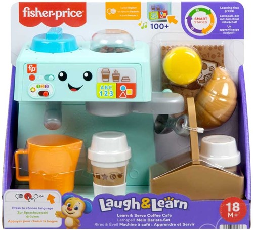 FISHER PRICE - LAUGH & LEARN LEARN & SERVE COFFEE