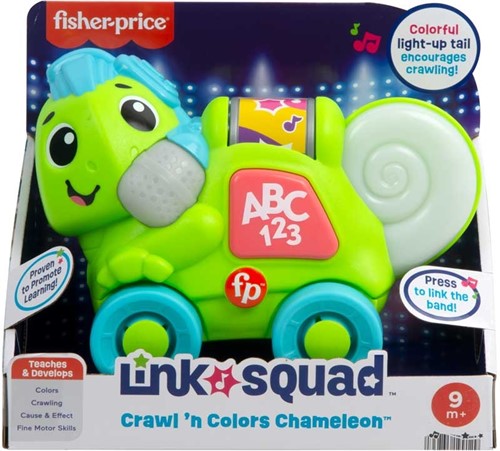 FISHER PRICE - LINK SQUAD CRAWL â€˜N COLOURS CHAMELEON