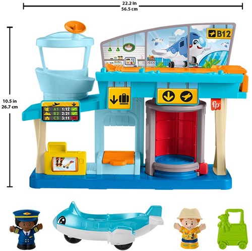 Fisher-Price Little People Avonturen Vliegveld-2