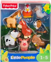 Mattel Bauernhof Tiere Spielzeug - Fisher Price Little People Set
