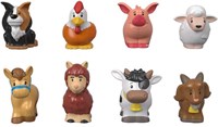 Mattel Bauernhof Tiere Spielzeug - Fisher Price Little People Set-2