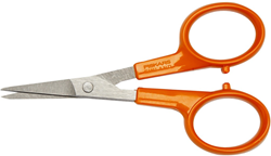 Fiskars Schere Klassische Präzision - Stickschere 10 cm für Hobby